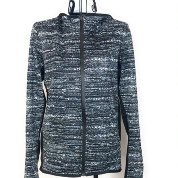 Nike Women's Size Small Therma Dri-FIT Training Hoodie Zip Up Gray Jacket - Picture 1 of 4